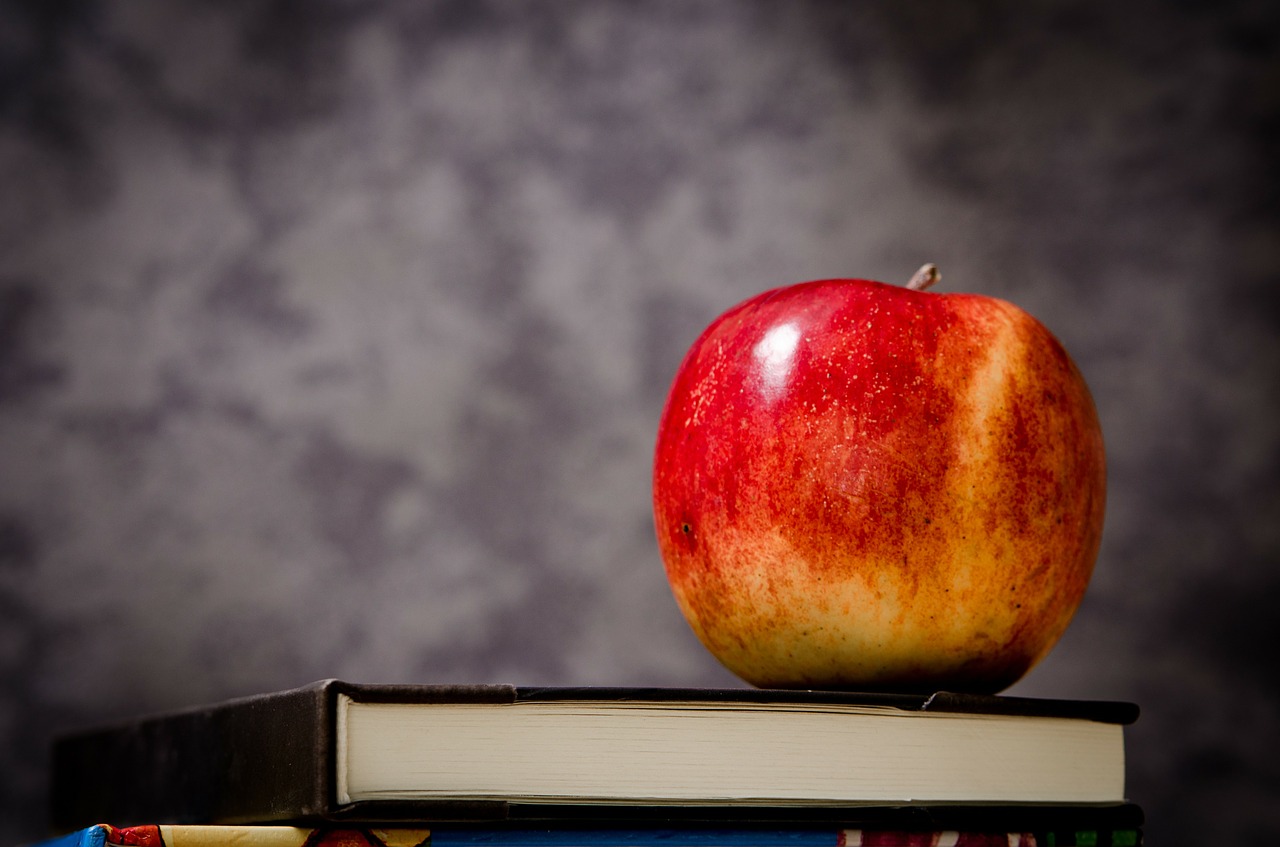 apple, fruit, still life